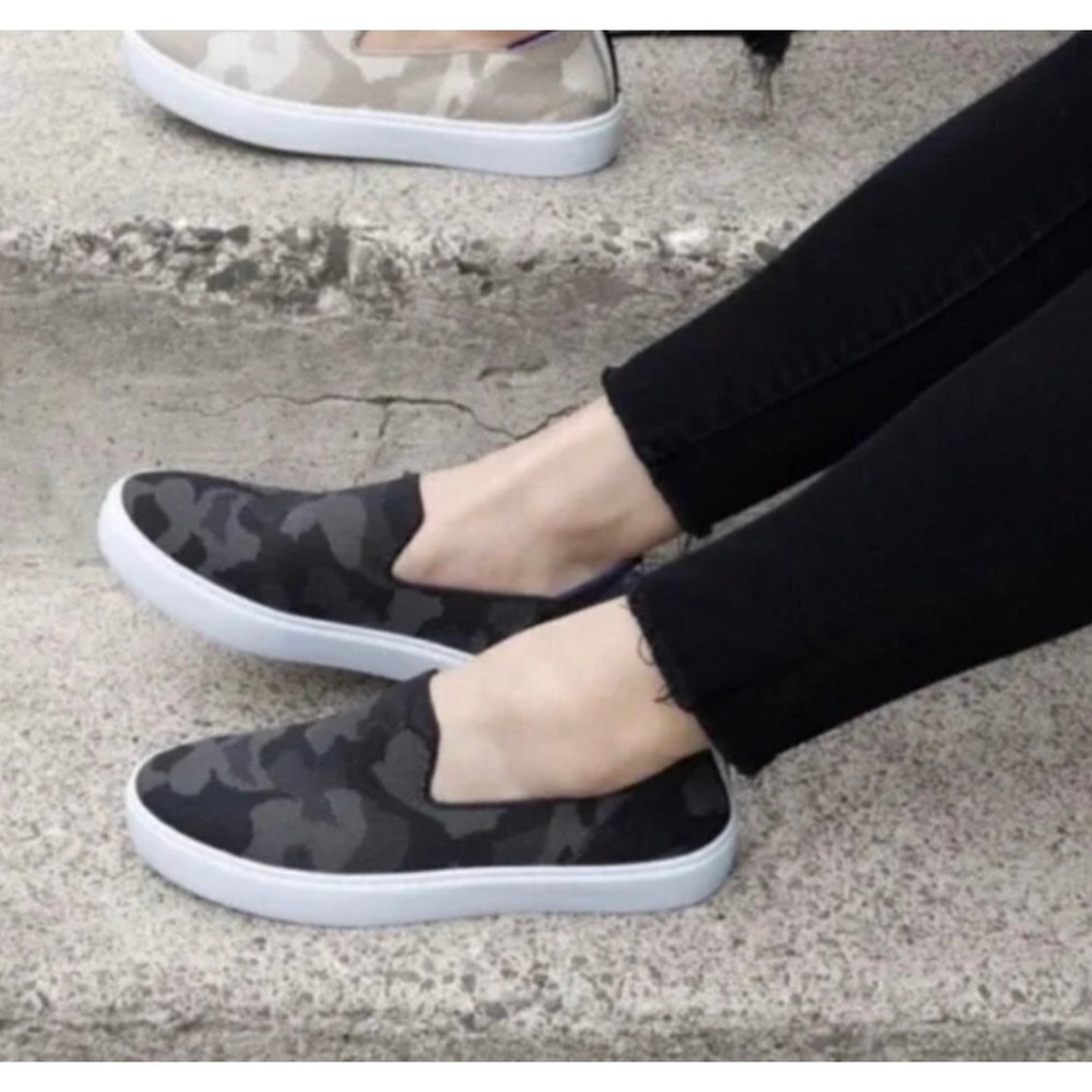 Rothy's Shoes | Rothy's Sneaker The Original in Grey Camo -Slip On- Women's 11.5